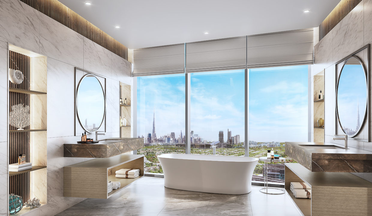 Lagoon Views at District One - Penthouse Master Bathroom